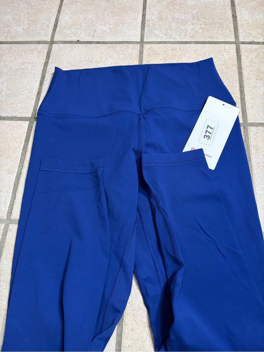 NWT Lululemon Align High-Rise Pant 25” (Clubhouse Blue) Size 10 - Picture 5 of 7